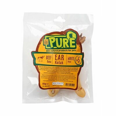 Delibon Pure Dana Kulağı Kurutulmuş Köpek Ödülü, 2'li Paket