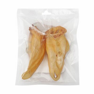 Delibon Pure Dana Kulağı Kurutulmuş Köpek Ödülü, 2'li Paket