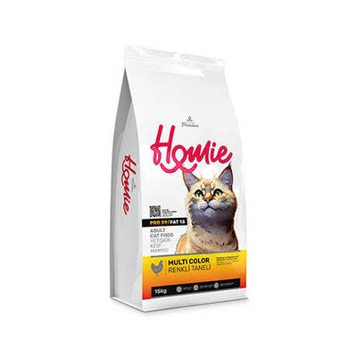 Homie Super Premium Multi Color Tavuklu Yetişkin Kedi Maması