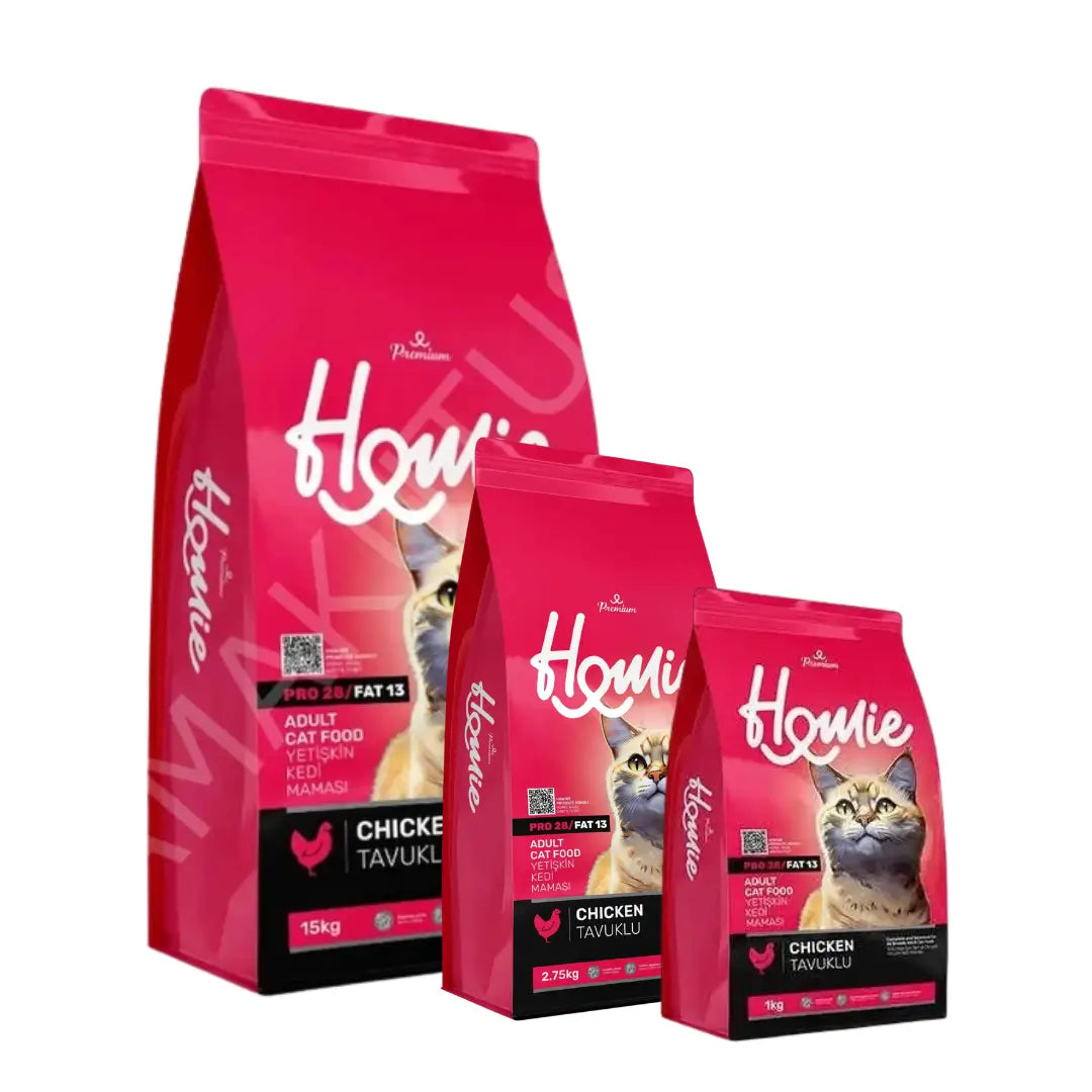 Homie Premium Tavuklu Yetişkin Kedi Maması