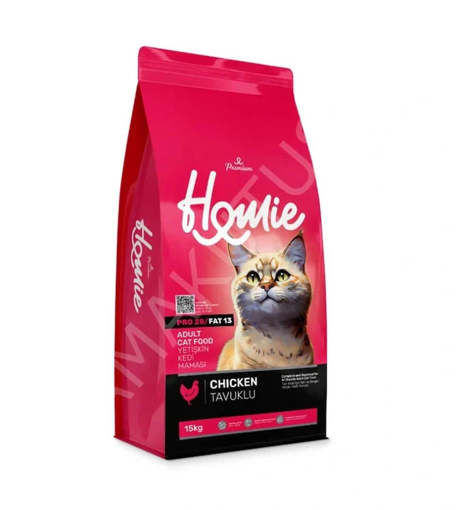 Homie Premium Tavuklu Yetişkin Kedi Maması