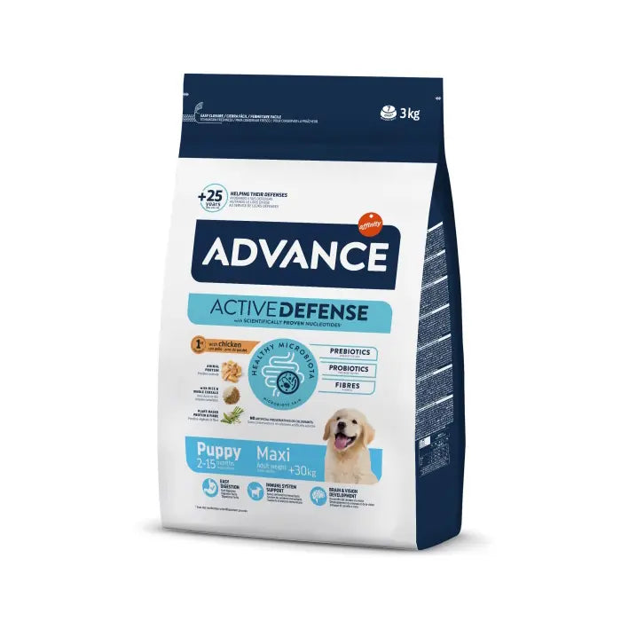 Advance Active Defense Tavuklu Büyük Yavru Köpek Maması