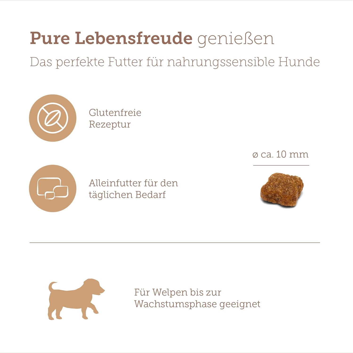 Mera Pure Sensitive Hindili Mini Yavru Köpek Maması, 4Kg