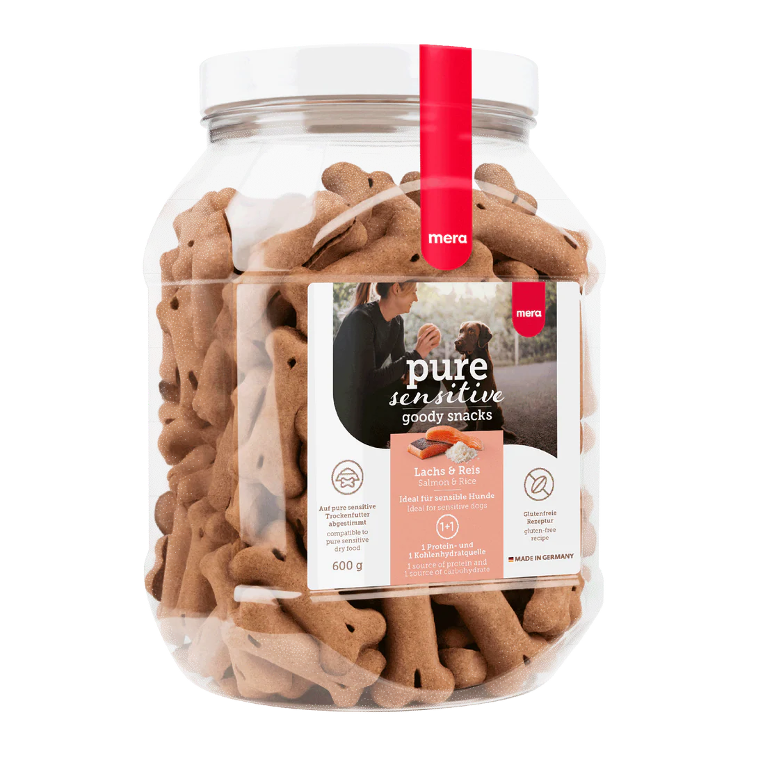 Mera Pure Sensitive Yetişkin Köpek Bisküvi Maması, 600g