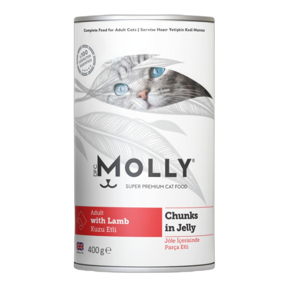 Molly Jöle İçinde Yetişkin Konserve Kedi Konserve Maması, 400 g