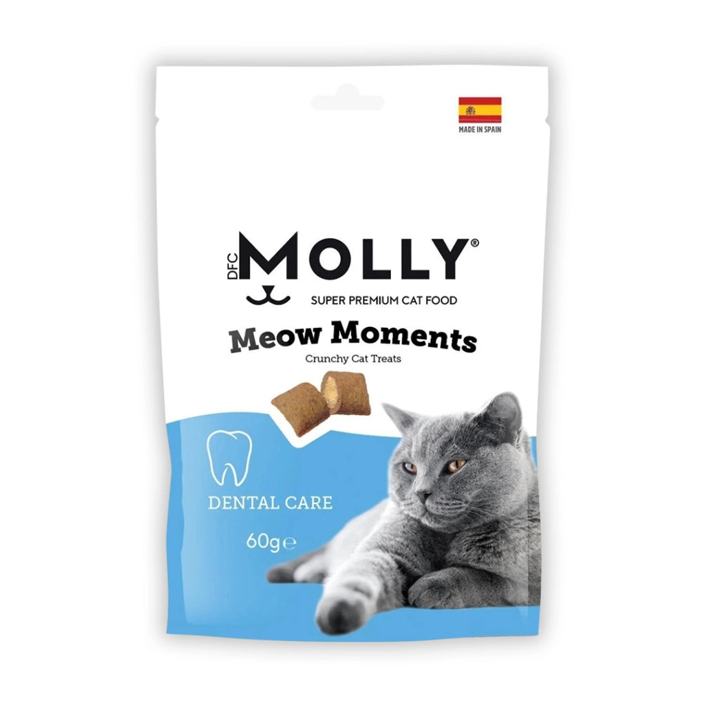 Molly Meow Moments Diş Sağlığı Kedi Ödül Maması, 60 g