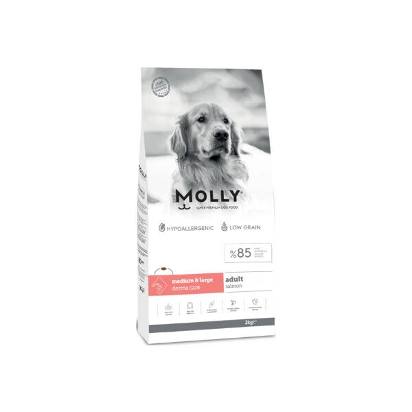Molly Somonlu Orta Irk ve Büyük Irk Yetişkin Köpek Maması