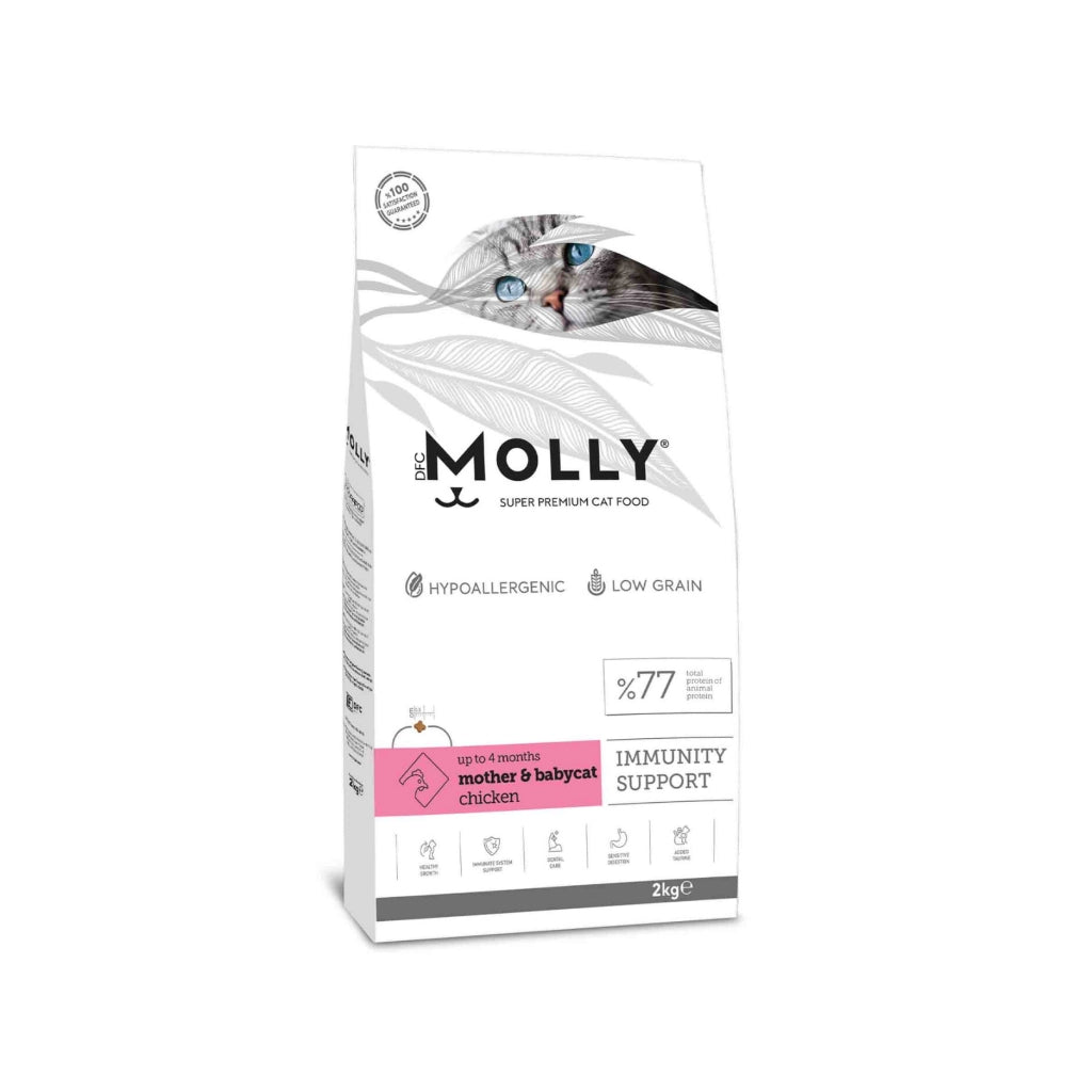 Molly Tavuklu Anne ve Yavru Kedi Maması