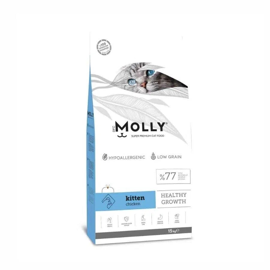 Molly Tavuklu Yavru Kedi Maması