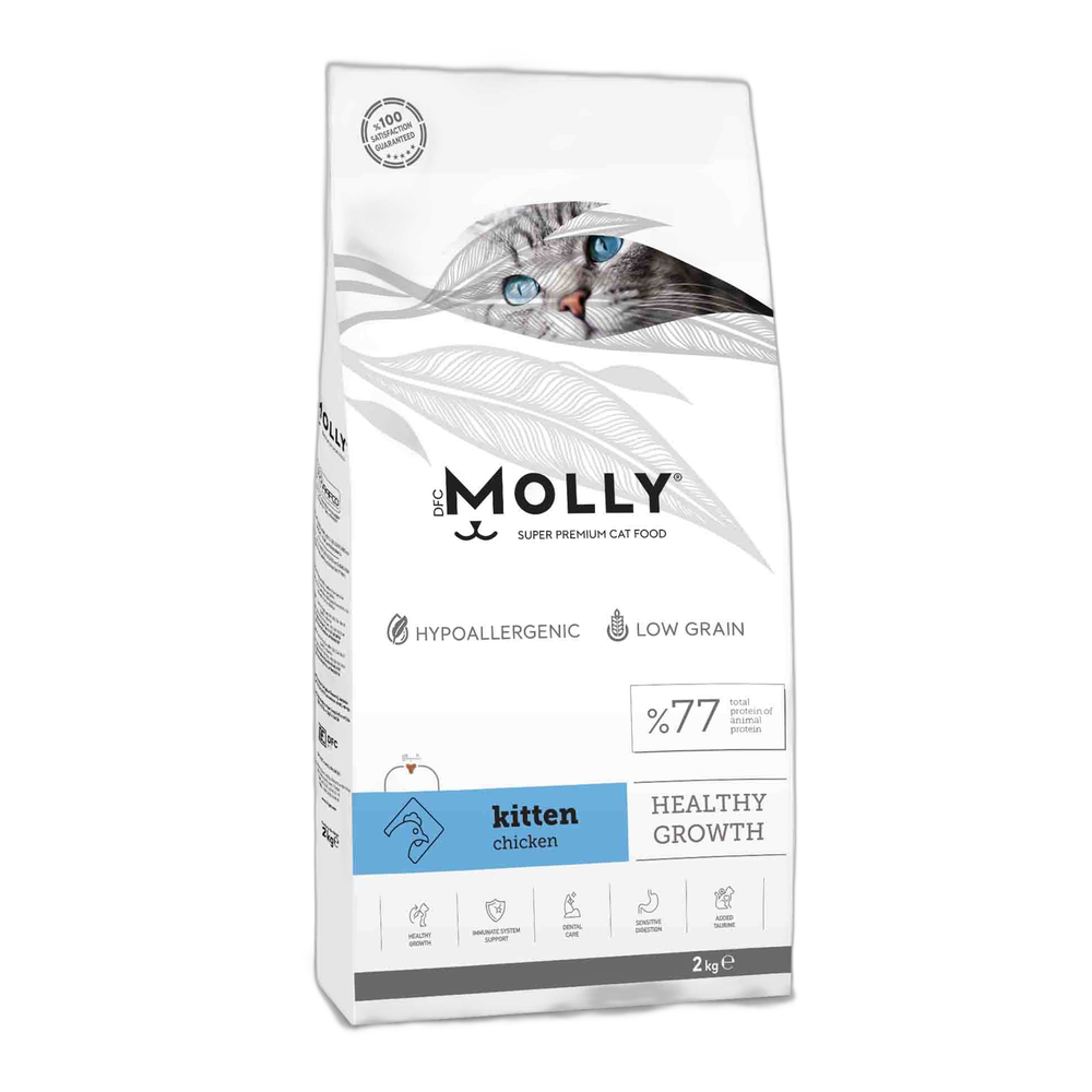 Molly Tavuklu Yavru Kedi Maması