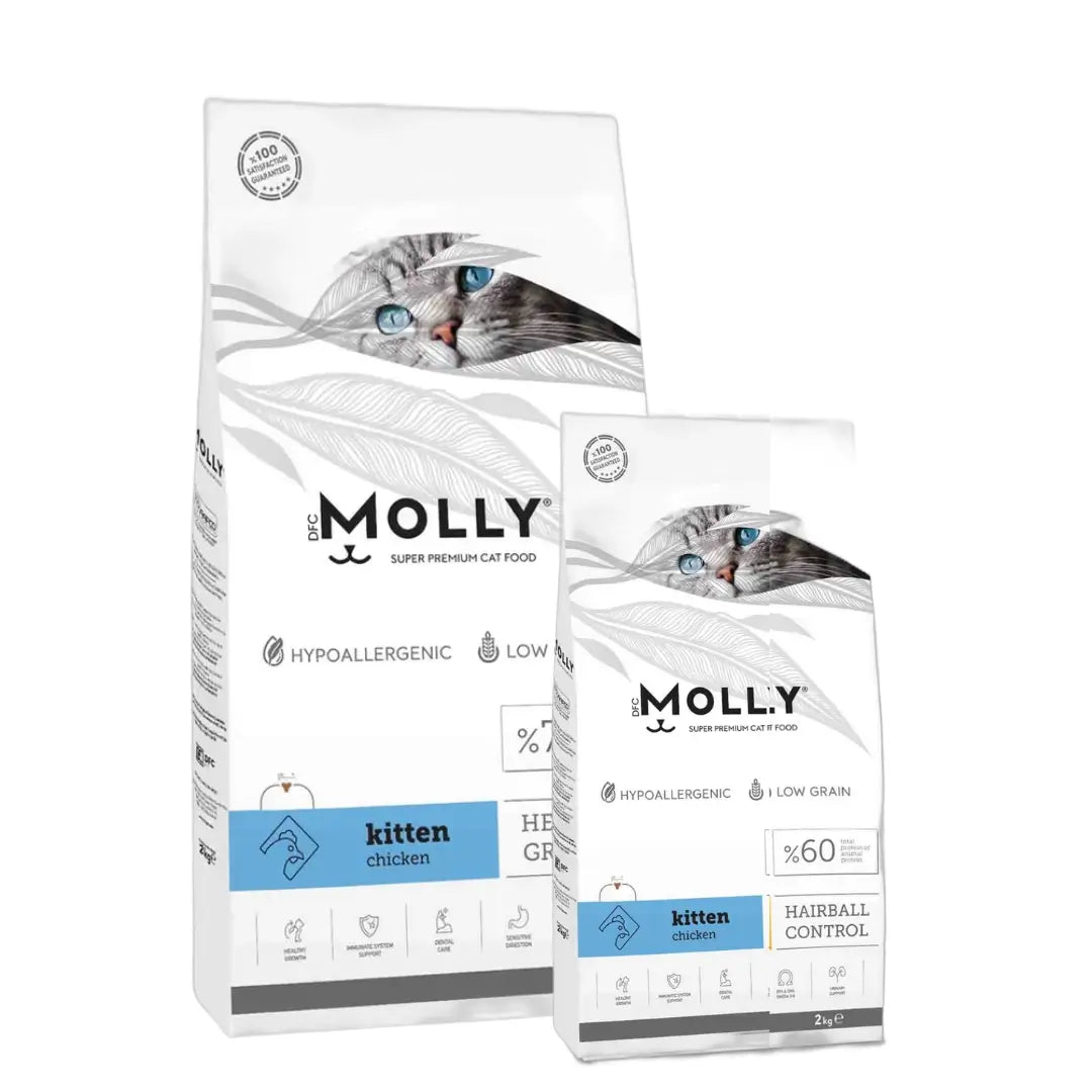 Molly Tavuklu Yavru Kedi Maması