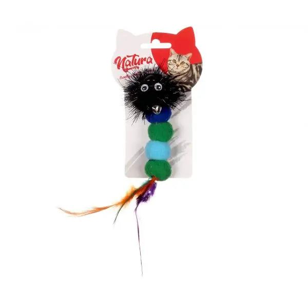 Natura Ptc-016 Peluş Tırtıl Kedi Oyuncak