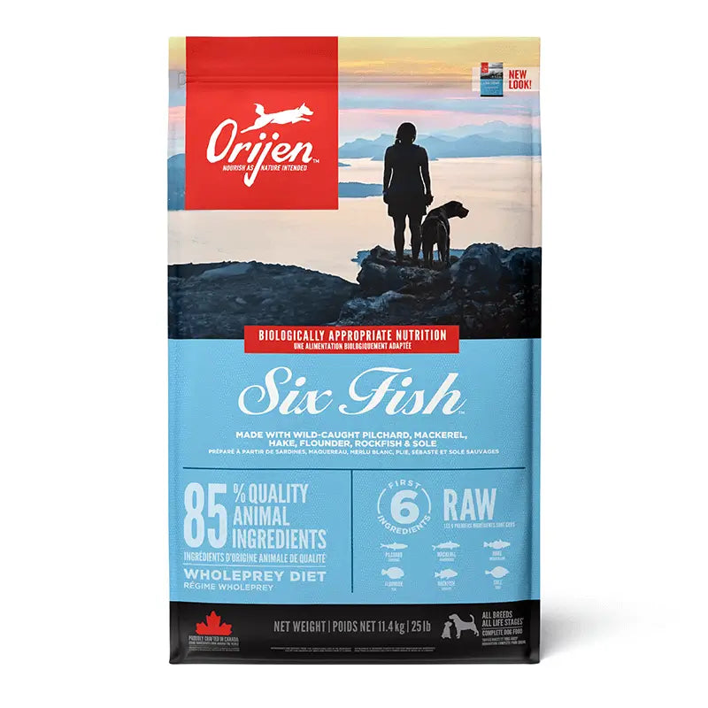 Orijen Six Fish Köpek Maması, 11,4 kg