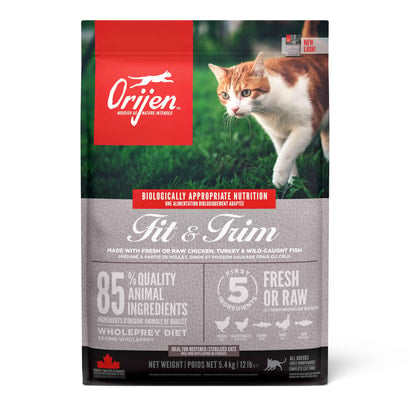 Orijen Fit & Trim Kilo Kontrolü Tahılsız Yetişkin Kedi Maması