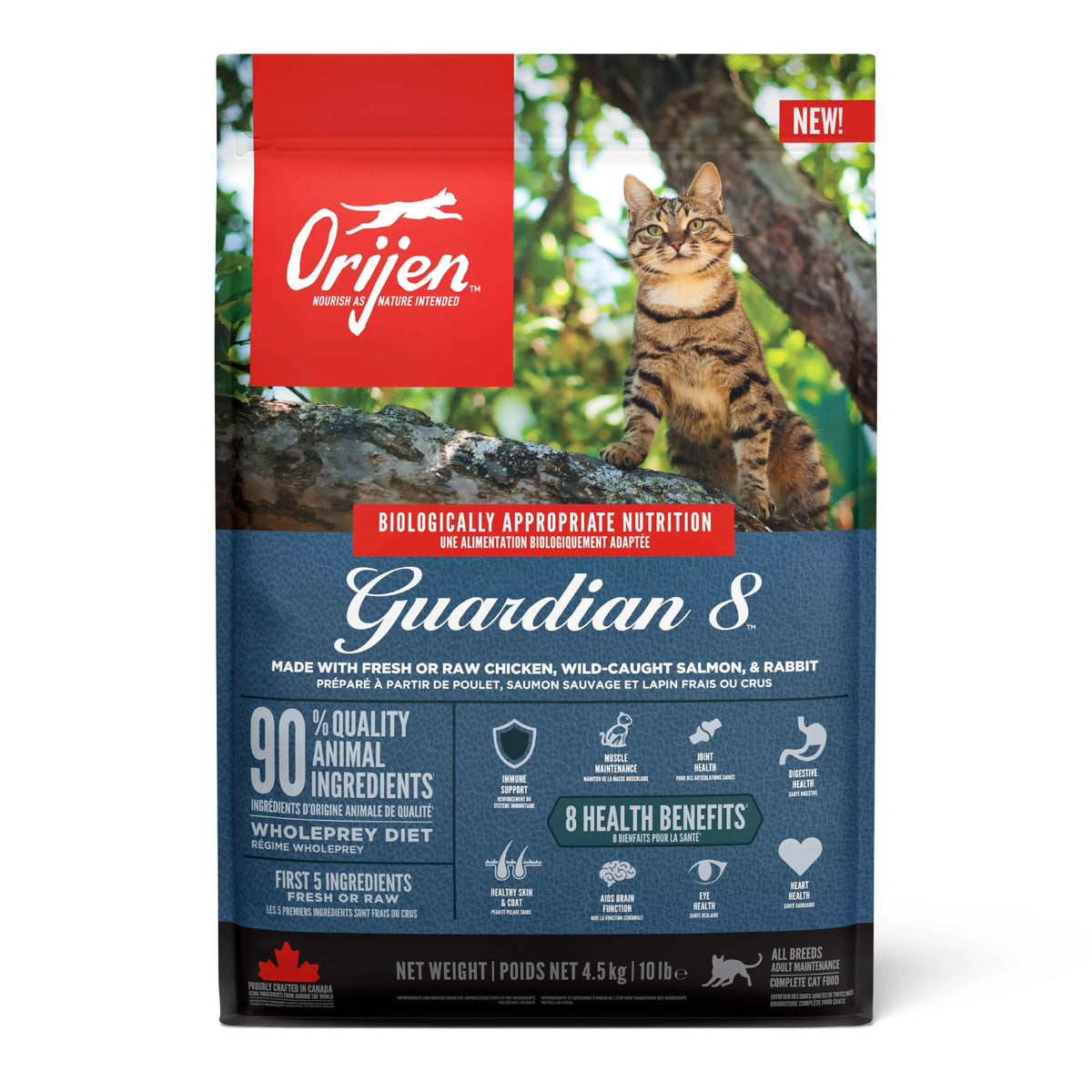 Orijen Guardian 8 Yetişkin Kedi Maması