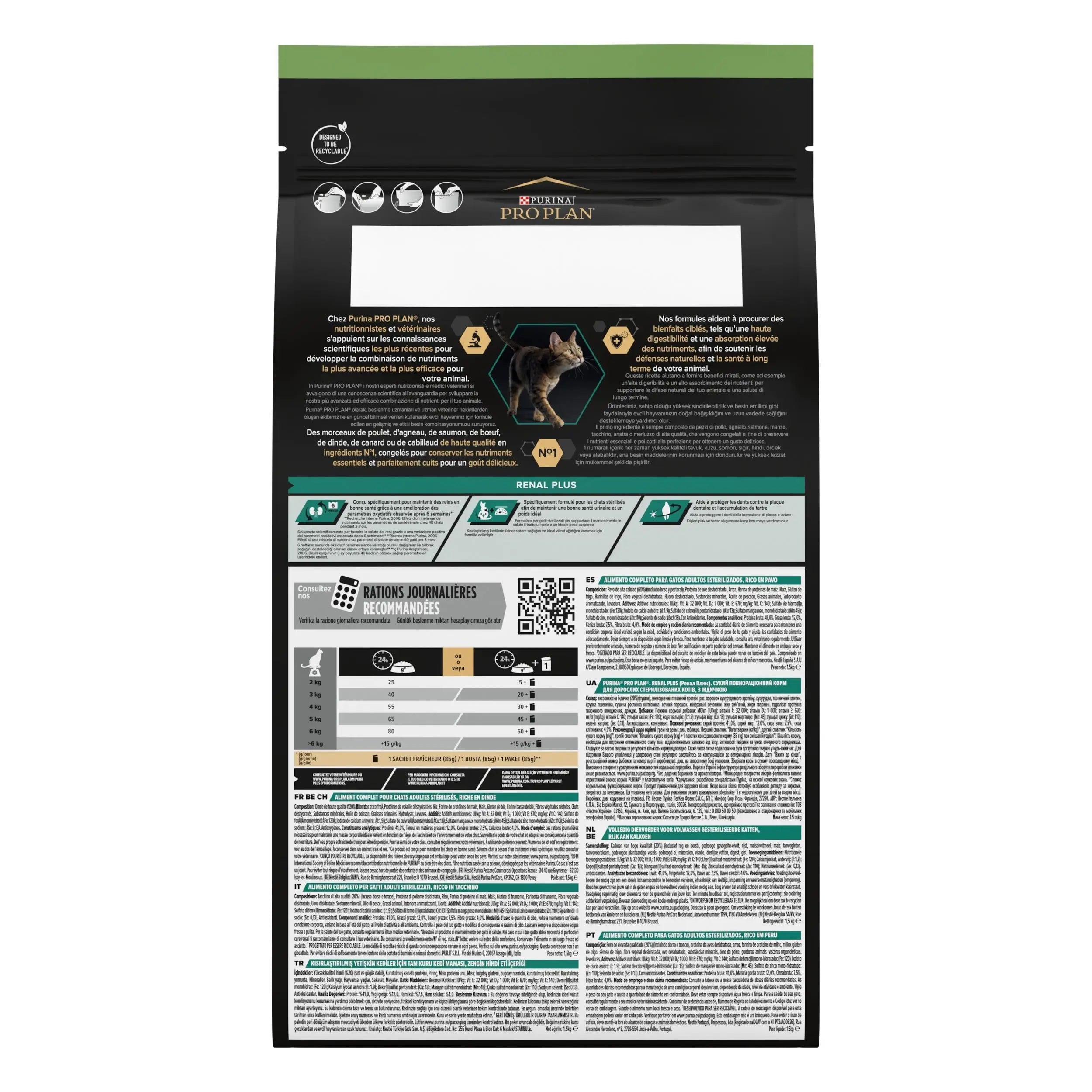 Pro Plan Renal Plus Kısırlaştırılmış Yetişkin Kedi Maması