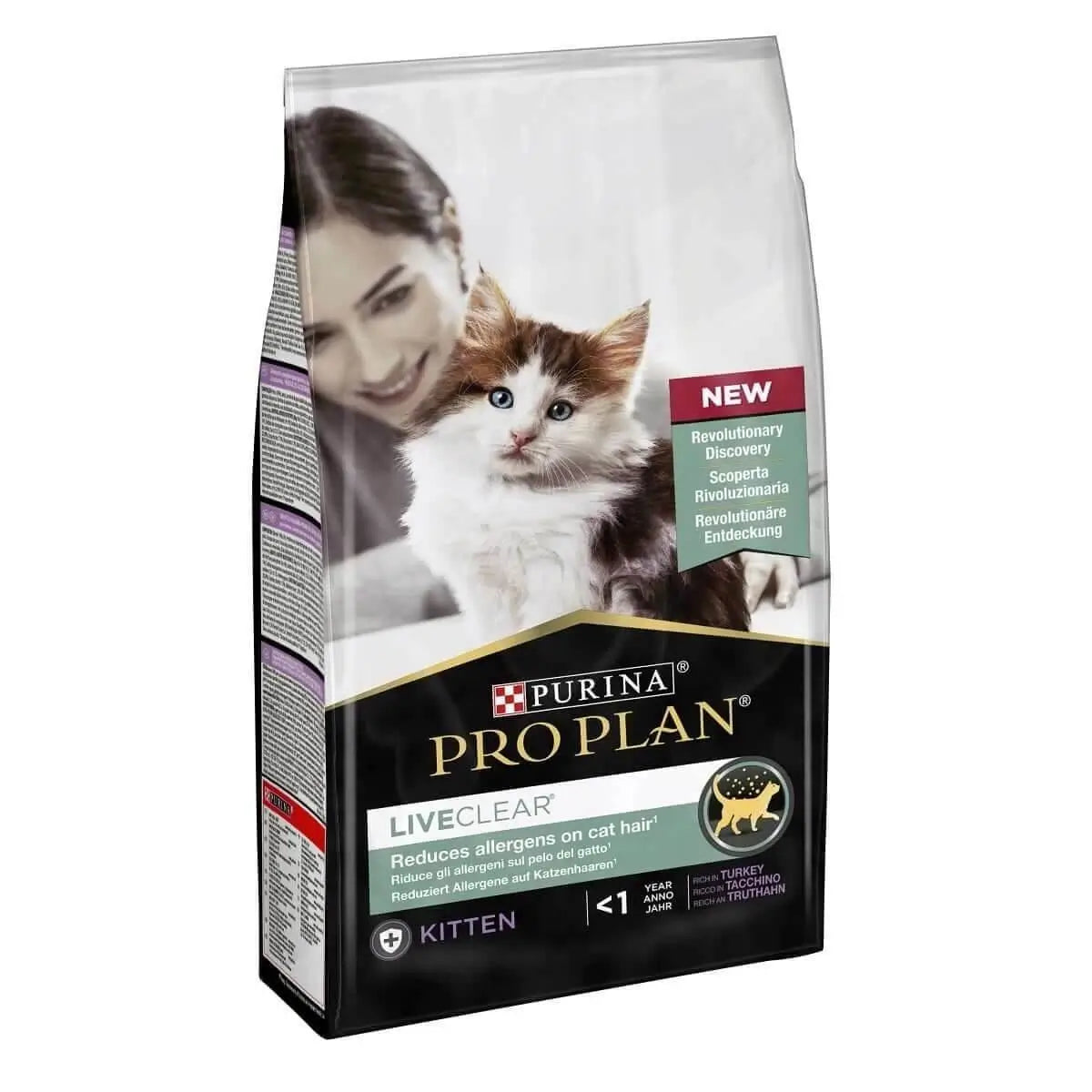 Pro Plan Liveclear Hindili Yavru Kedi Maması, 1.4Kg