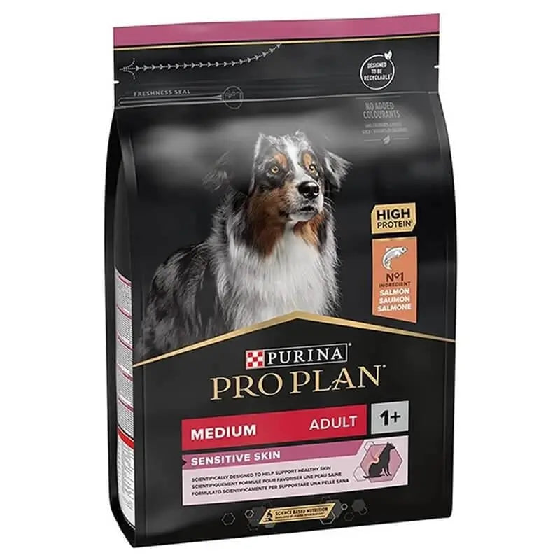 Pro Plan Sensitive Skin Somonlu Orta Yetişkin Köpek Maması