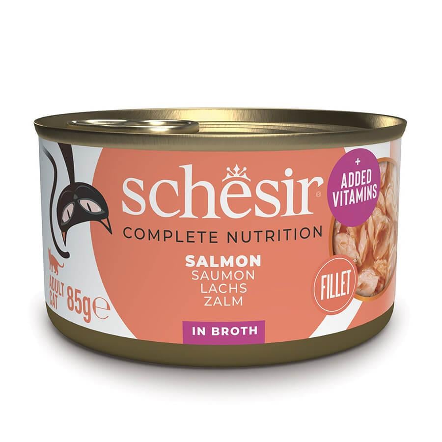 Schesir In Broth Sos İçinde Yetişkin Konserve Kedi Konserve Maması, 85 g