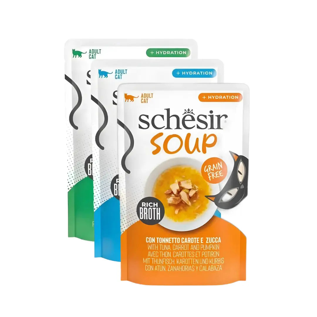Schesir Soup Sos İçinde Yetişkin Yaş Kedi Yaş Maması, 40 g