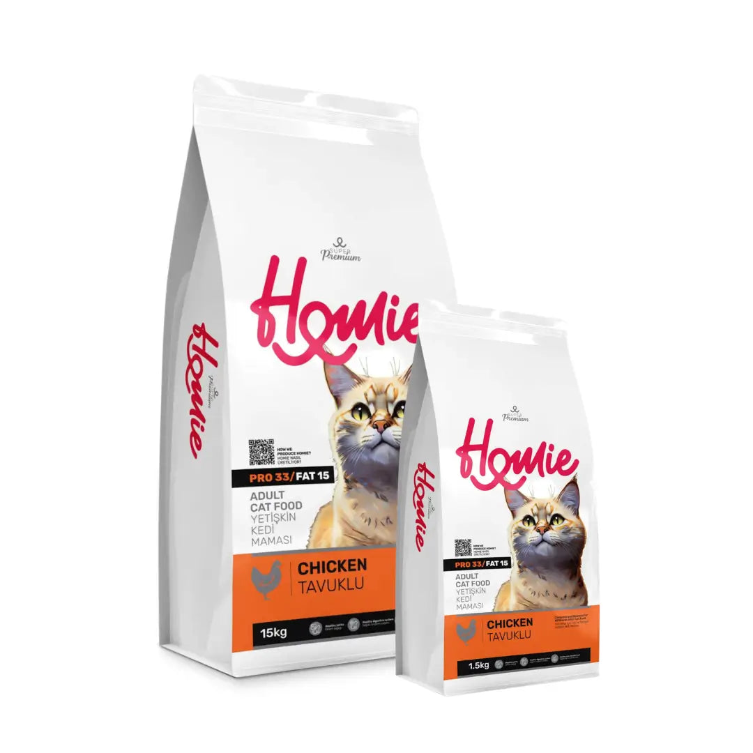 Homie Super Premium Tavuklu Yetişkin Kedi Maması