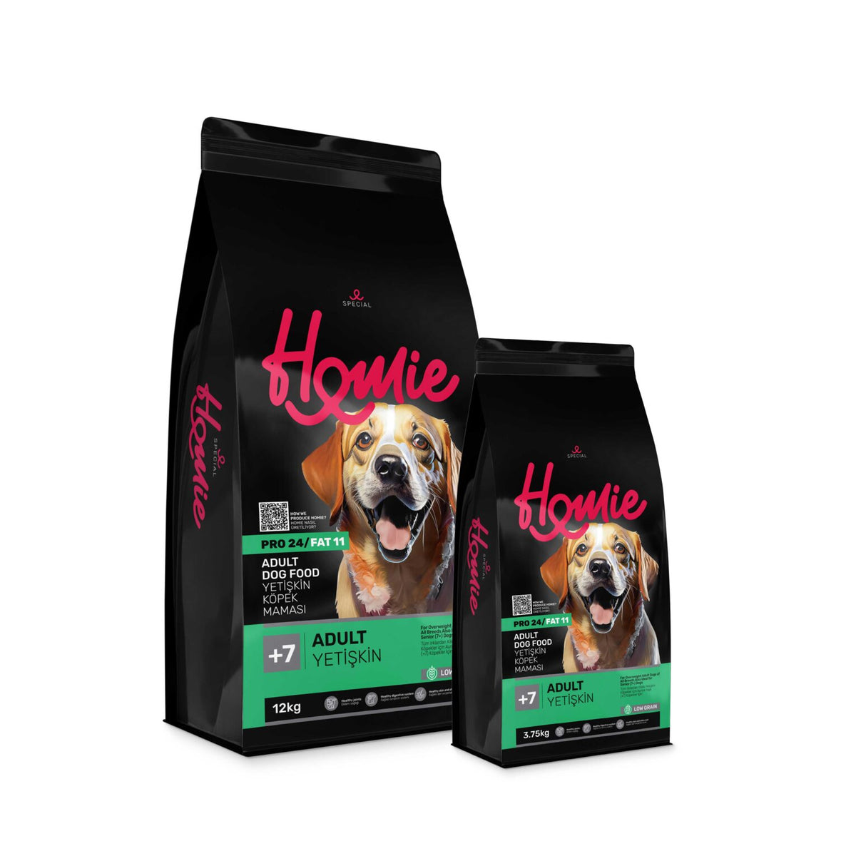 Homie Special Tavuklu Az Tahıllı Yaşlı Köpek Maması